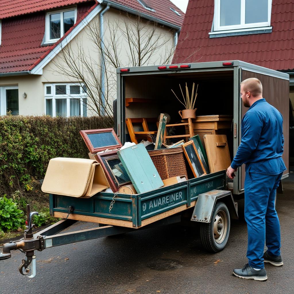 Genbrugskørsel — afhentning af møbler og affald